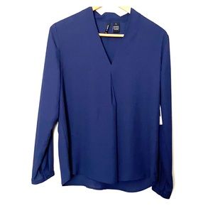 Navy blue blouse
